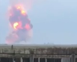 Идет эвакуация жителей села Майское в Крыму, около которого произошел взрыв на складе боеприпасов