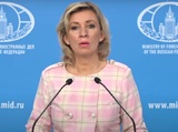 Захарова назвала «истерикой» международную реакцию на принуждение самолета к посадке в Минске