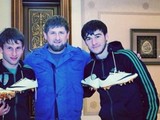 Рамзан Кадыров подарил двум игрокам «Терека» «золотые бутсы»