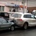 Авария с участием двух БТР и четырех легковушек попала на видео