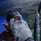 Дед Мороз из Великого Устюга посетил  «Москвариум» и открыл зимнюю навигацию