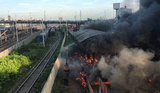 Причина пожара на московской станции Ржевская - поджог