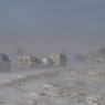 Под Оренбургом госпитализированы 12 человек, попавших в снежный затор