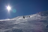 На горнолыжной трассе в Сочи на большой скорости столкнулись гости курорта