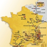 В 2017 году Тур де Франс пройдет через четыре государства