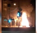 В Магнитогорске сгорел микроавтобус, есть жертвы
