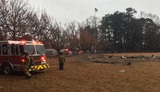 В США легкомоторный самолёт упал на футбольное поле, есть жертвы