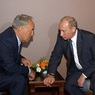 Путин на горнолыжном курорте пообщался с Назарбаевым