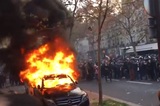 В Париже вспыхнули беспорядки