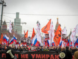 В Москве и Петербурге завершились траурные марши