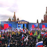 Тысячи севастопольцев слушали в прямом эфире речь Путина на митинге