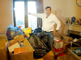 Саакашвили отправился на выход с вещами из кабинета главы Грузии