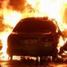 В Москве на Ленинградском шоссе загорелся автомобиль (ФОТО)
