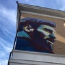 Казань встречает Лионеля Месси шестиметровым граффити с его изображением