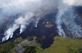Вулкан Килауэа полностью уничтожил туристическую зону на Гавайях