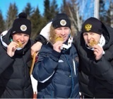 Российские биатлонисты выиграли юниорский ЧМ