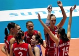 Российские волейболистки взяли вверх над командой Болгарии