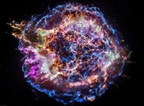 NASA показало на видео взрыв сверхновой, наблюдаемый 13 лет