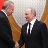 Путин поздравил Эрдогана с победой его партии на муниципальных выборах