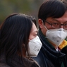 Жителей Шанхая поглотил желтый туман (ФОТО)