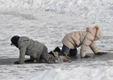 На улицы Петербурга вышло около ста единиц снегоуборочной техники, вместо обещанной тысячи