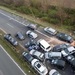 В Германии столкнулись 50 автомобилей
