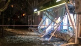 В Киеве грабители "не рассчитали силы" и взорвали весь банк вместо одного банкомата