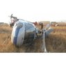 В Приморье вертолет раздавил ремонтника, завалившись на бок