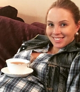 Беременная супруга Дмитрия Диброва снялась в откровенной фотосессии
