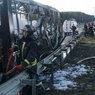 После пожара в рейсовом автобусе в Подмосковье 7 человек находятся в реанимации