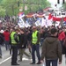 В Белграде протестующие сербы окружили дворец президента