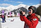 Медведев приехал в Красную Поляну посмотреть соревнования по горным лыжам