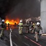 В БЦ «Москва-сити» ночью горел мусор