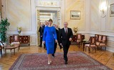 Путин встретился в Кремле с президентом Эстонии
