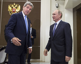 ИноСМИ о визите Джона Керри: в российском льду пробита дырочка