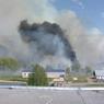 Площадь пожара на военном складе в Башкирии превысила 100 метров