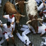 В Испании быки во время традиционного забега затоптали четверых человек (ВИДЕО)