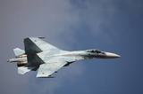 Российский истребитель был поднят в небо для перехвата американского В-52