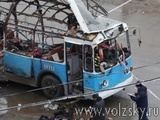 МЧС-ники убрали останки взорванного троллейбуса в Волгоград