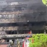 Пожар в бизнес-центре в Москве ликвидирован