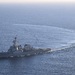 Российский флот приступил к наблюдению за маневрами корабля ВМС США в Черном море