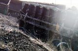 На Урале столкнулись грузовые поезда