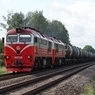 В Свердловской области грузовой поезд частично сошел с рельсов