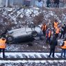 Во Владивостоке нашли водителя машины, угодившей под аэроэкспресс