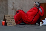 Британский бездомный признался, что «зарабатывает» 600 фунтов в день