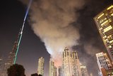 В Дубае горит 75-этажный дом
