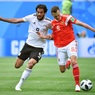 Сборная России обыграла команду Египта в матче ЧМ-2018