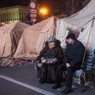 Палатки вернулись на киевский Майдан