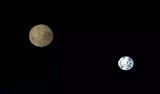 Появились впечатляющие фото Земли и Луны, сделанные во время миссии Chang'e-4