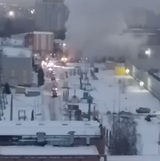 На северо-востоке Москвы загорелась трансформаторная подстанция